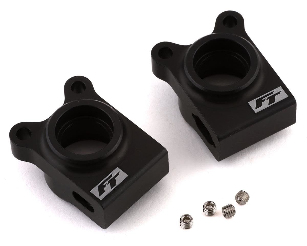 Team Associated RC10B74.1 Factory Team Aluminum Rear Hubs (Black) #92271