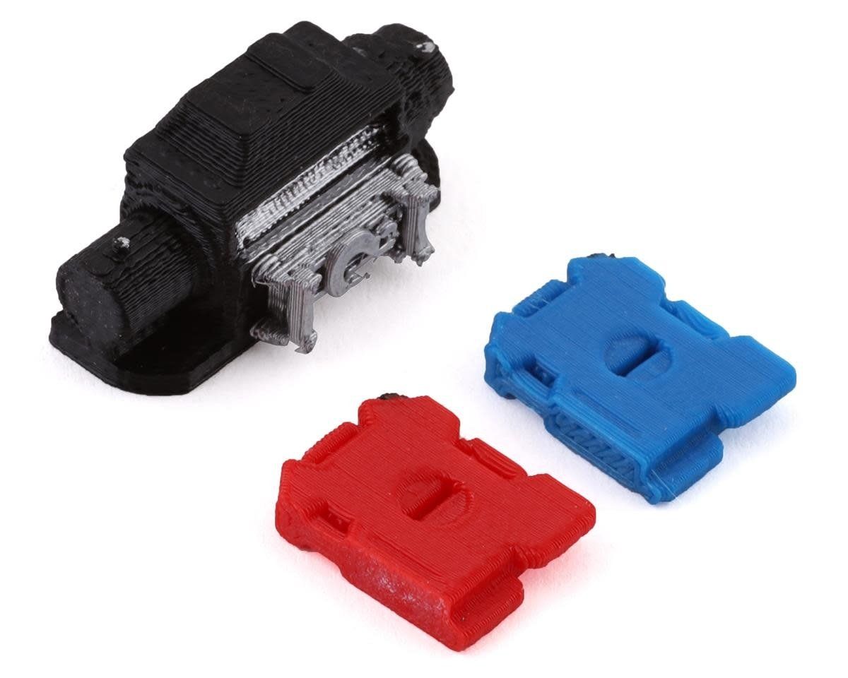 Scale By Chris 1/24 Scale Combo Pack 7 w/Winch, Red Roto Can, Blue Roto Can #SBCS24I