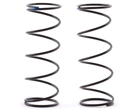 Team Associated 12mm Front Shock Spring (2) (Blue/4.80lbs) (54mm Long) #91638