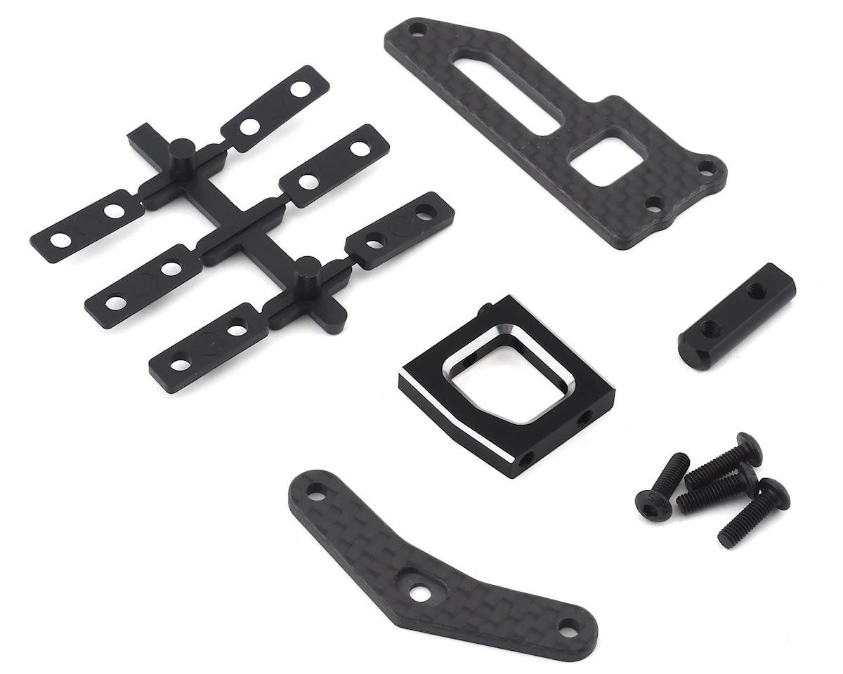 #TLR231100  Team Losi Racing 22X-4 V2 Servo Mount Set