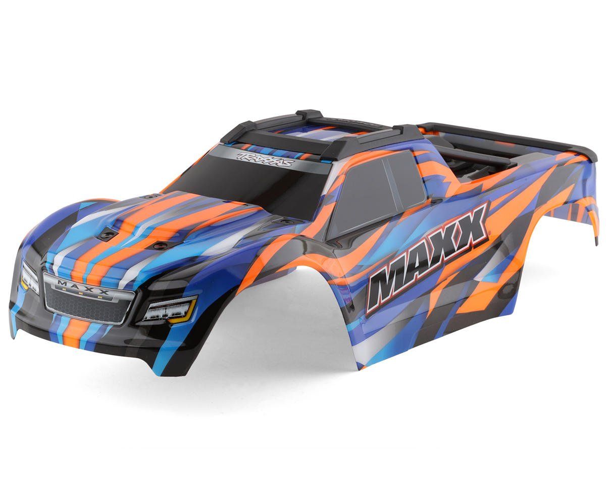 #8918T  Traxxas WideMaxx Pre-Painted Truck Body (Orange)