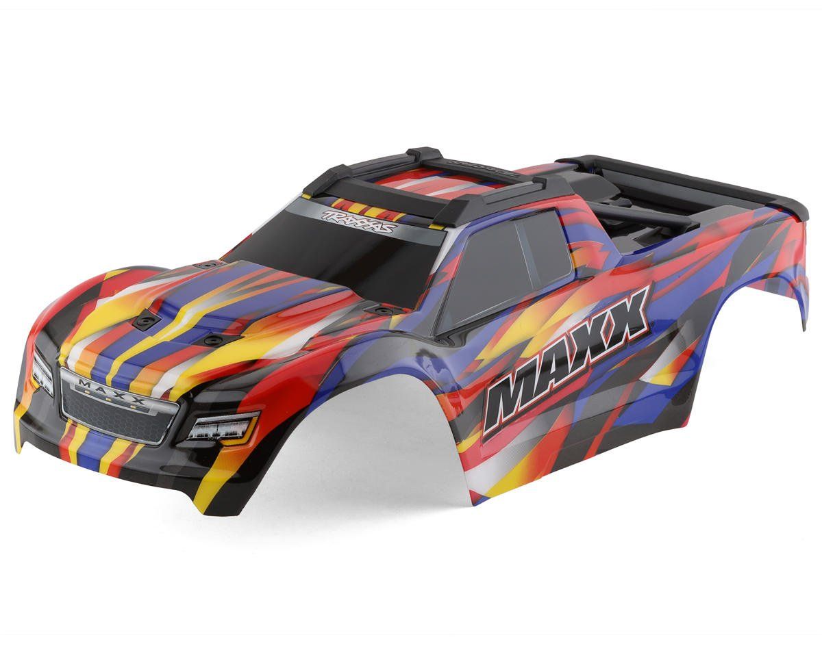 #8918P  Traxxas WideMaxx Pre-Painted Truck Body (Yellow)