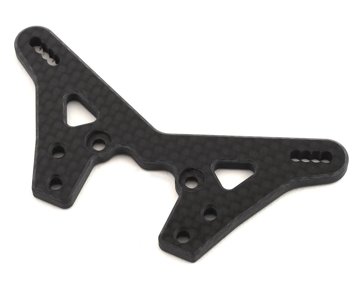 Team Losi Racing 22 5.0 Carbon Fiber Rear +2mm Laydown Tower #TLR334059