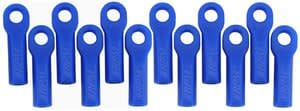 #80515 RPM Long Traxxas Turnbuckle Rod End Set (Blue) (12)