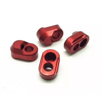 #X002VPEPXB Treal Aluminum 7075 Hinge Pin Retainers for Traxxas X-Maxx (Red)