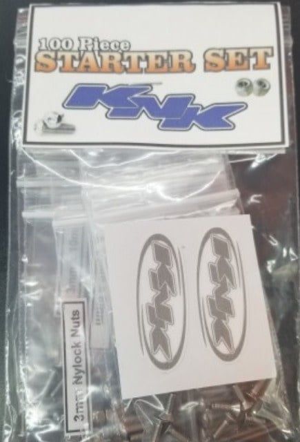 #KNKSTART1 Team KNK 100 Piece Starter Hardware Set