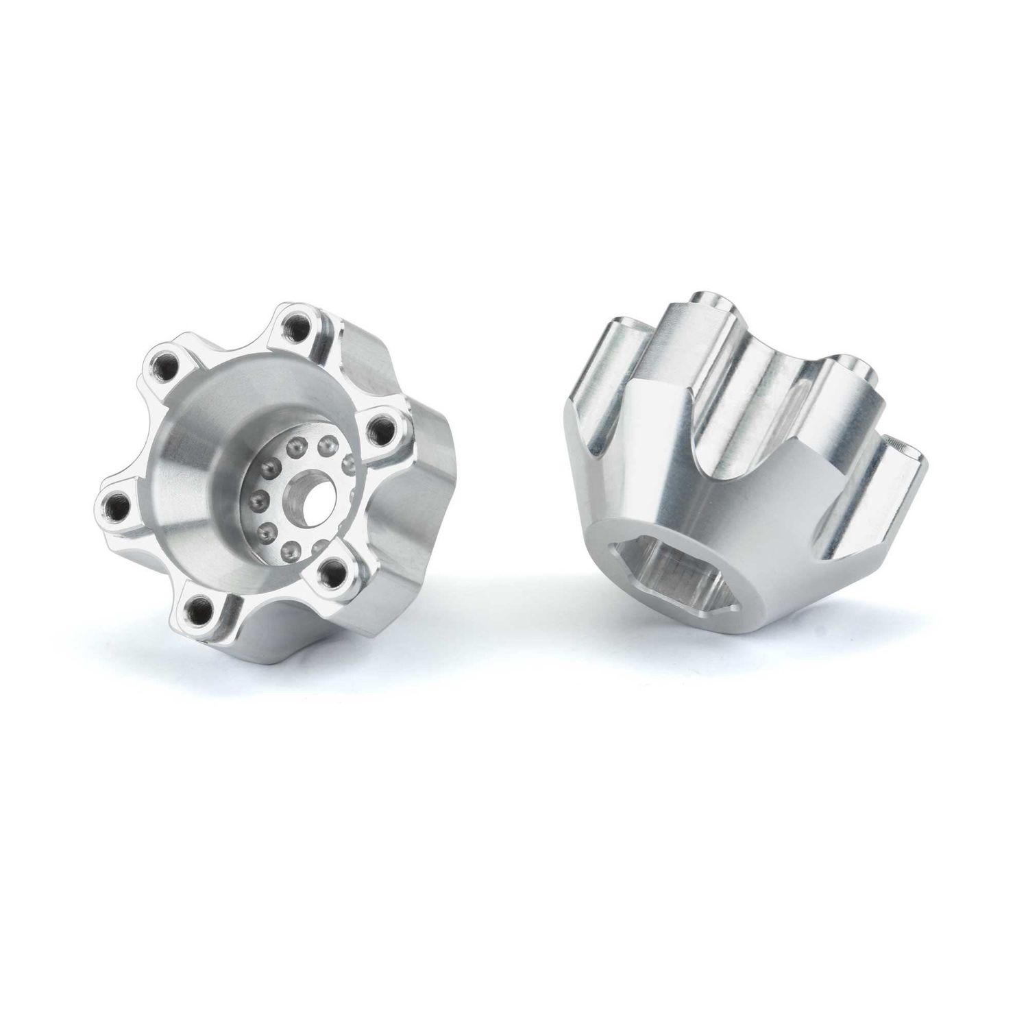 #6337-01 Pro-Line 6x30 to 12mm Aluminum Hex Adapters (2) (Wide)
