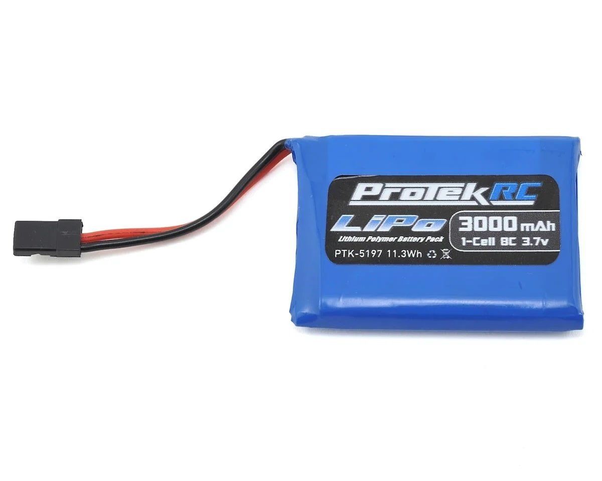 #PTK-5197 ProTek RC 1S LiPo Transmitter Battery (Sanwa M17/MT-44/MT-5) (3.7V/3000mAh)