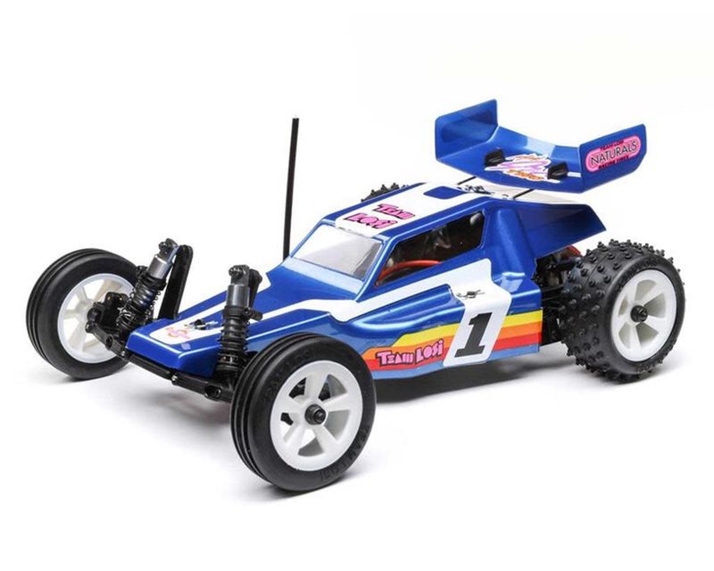 #LOS01020T2  Losi 1/16 Mini JRX2 Brushed 2WD Buggy RTR, Blue