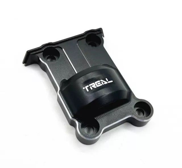 #X002VG10V5 Treal X-Maxx Aluminum Rear Lower Gear Cover (Black)