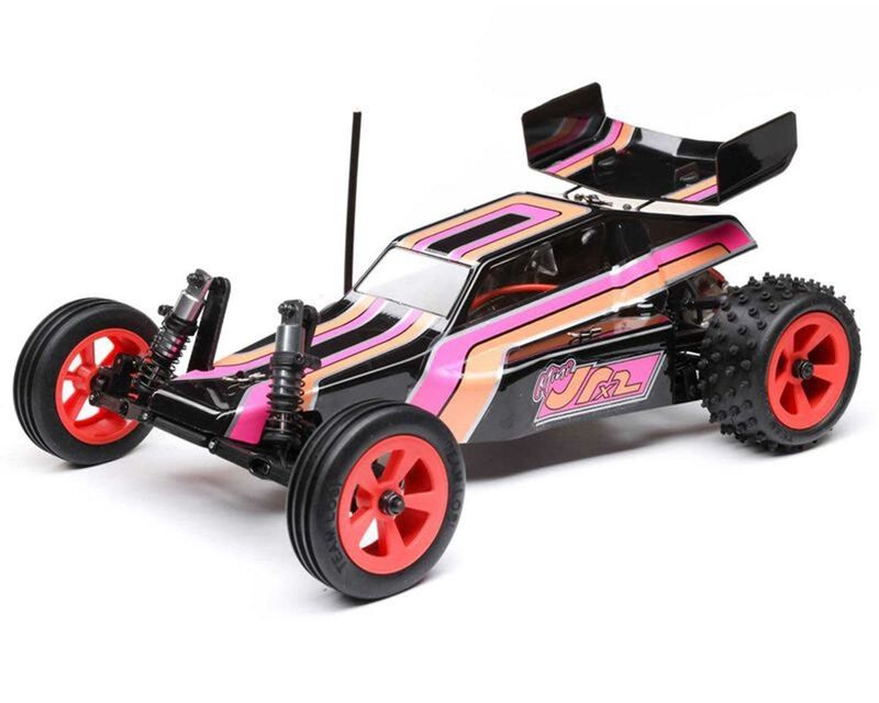 #LOS01020T3  Losi JRX2 1/16 RTR 2WD Buggy (Black) w/2.4GHz Radio, Battery &amp; Charger