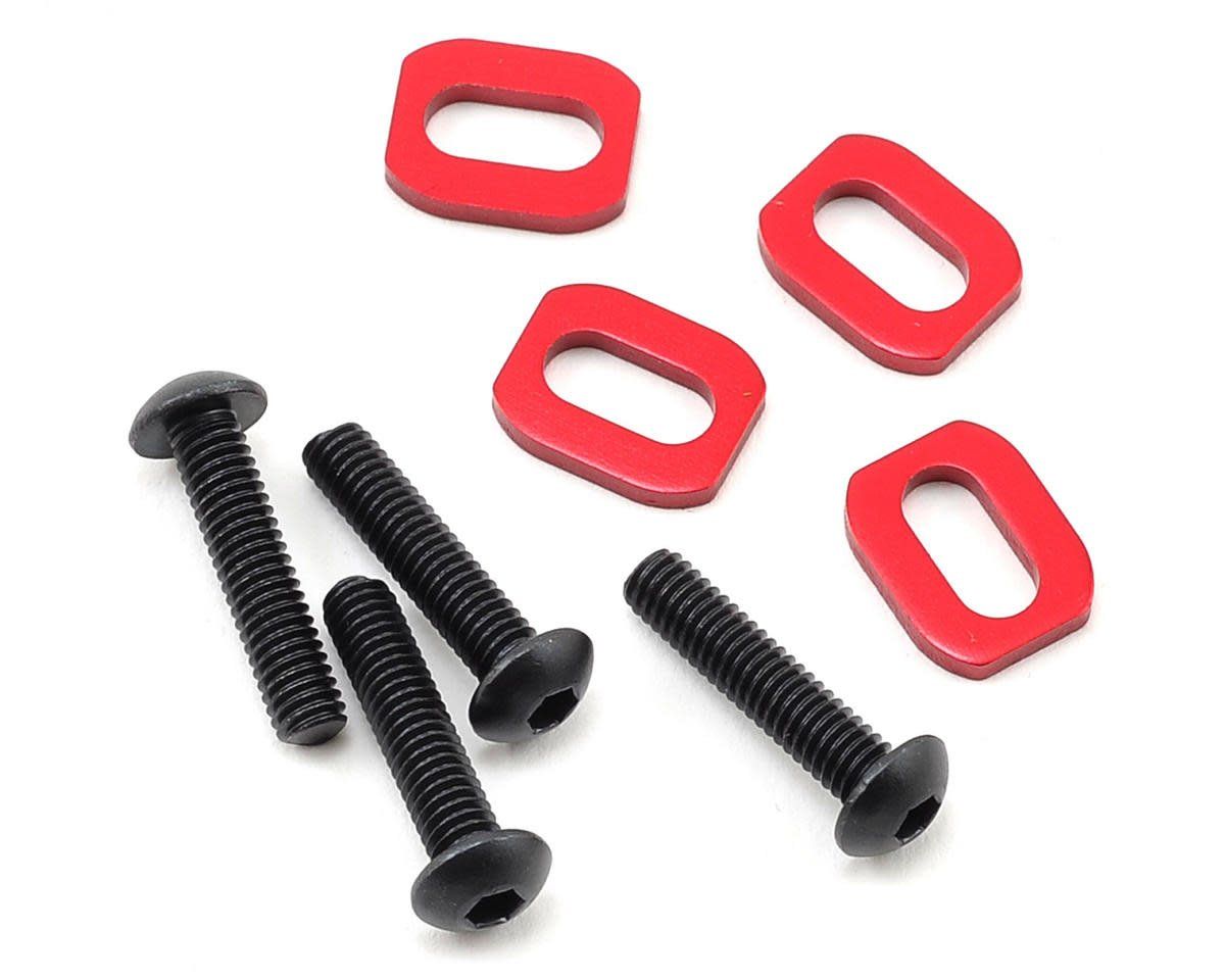 Traxxas X-Maxx/XRT Motor Mount Washer (Red) (4) #7759R
