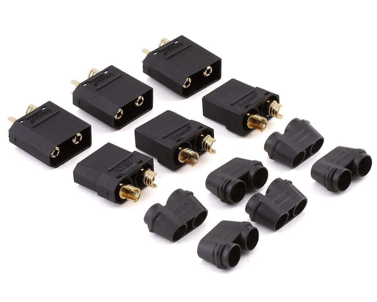 #MCL4269 Maclan XT90 Connectors (3 Female/3 Male) (Black)