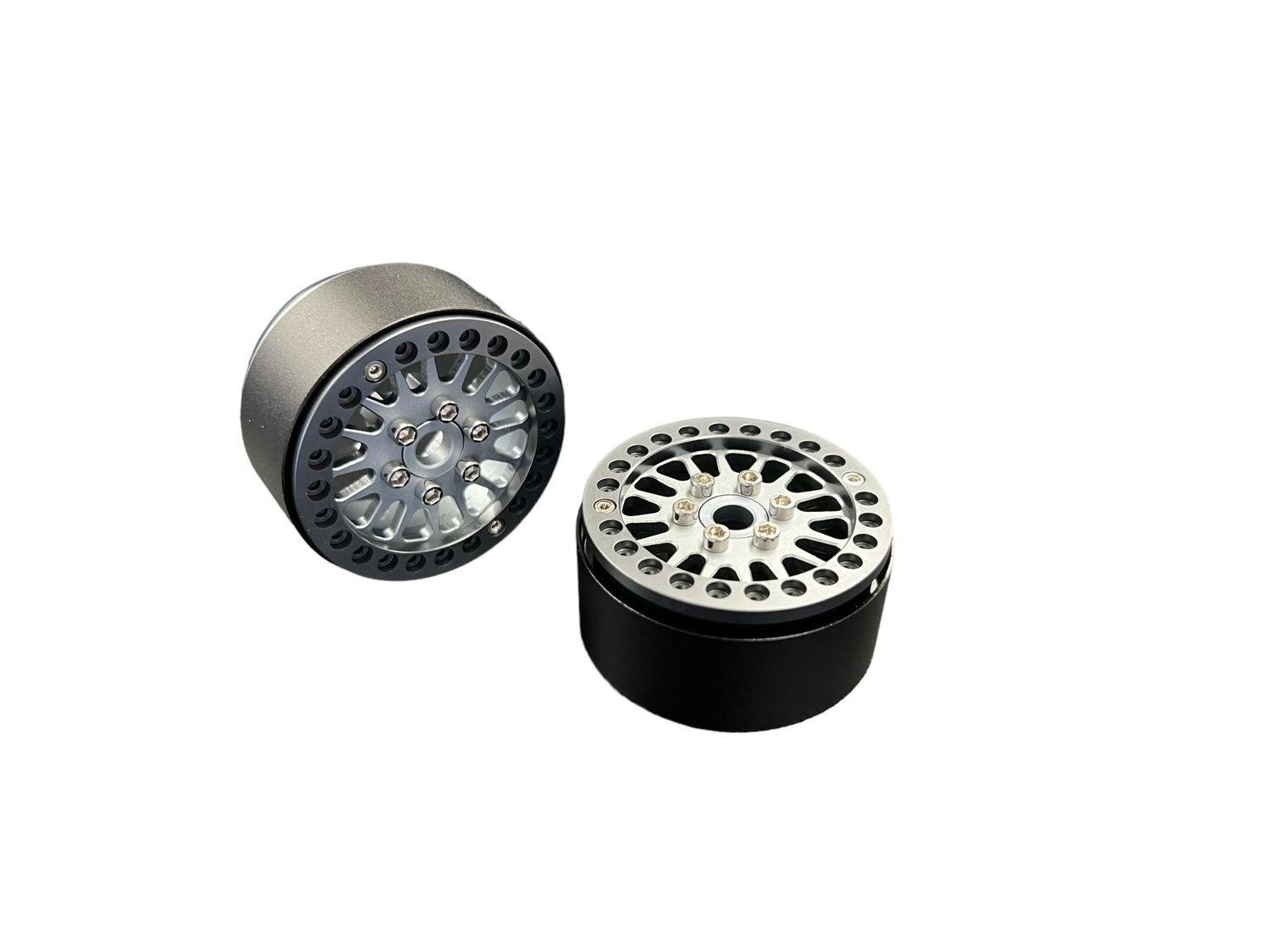 Shift RC Maverick 1.9 Bead Lock Wheels Gray