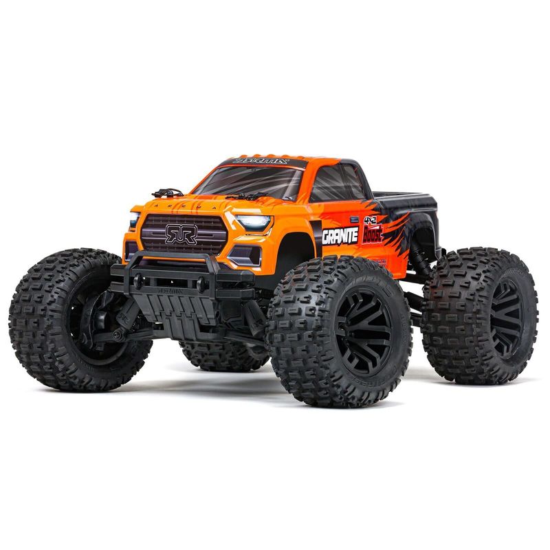 #ARA4102V4T1 Arrma Granite 4X2 BOOST 1/10 Electric RTR Monster Truck (Orange) w/SLT2 2.4GHz Radio