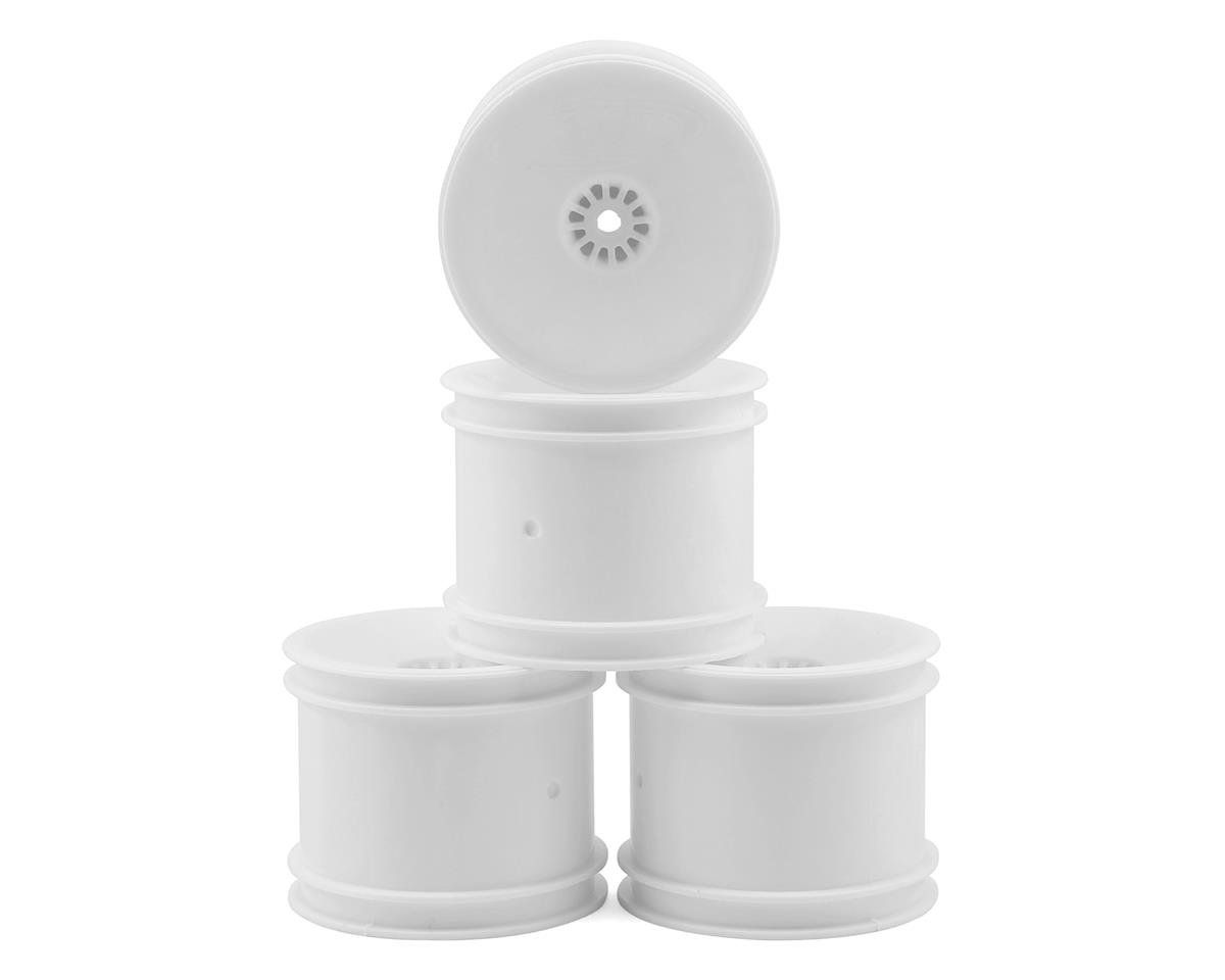 DE Racing 12mm Hex "Speedline" 2.2" 1/10 Stadium Truck Wheel (4) (22T) (White) #DER-SS4-LW