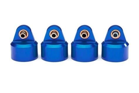 Traxxas GT-Maxx Aluminum Shock Caps (Blue) (4) #8964X