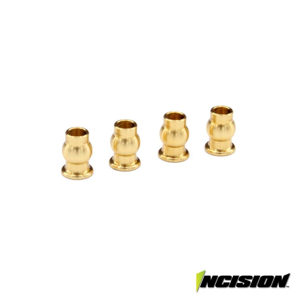 #IRC00218 Incision Brass Upper Shock Pivot Balls For VS4-10
