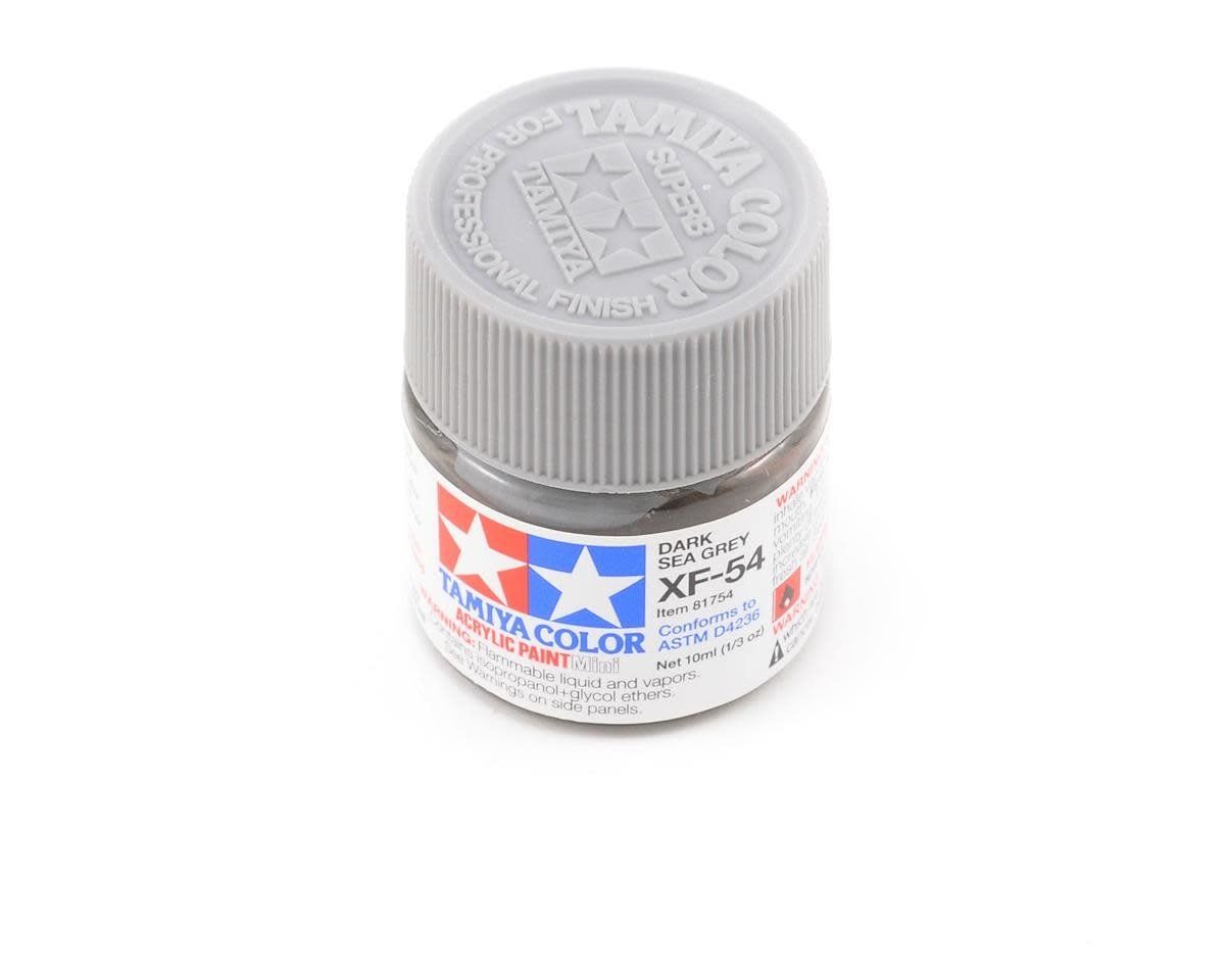 #81754 Tamiya XF-54 Flat Dark Sea Grey Acrylic Paint (10ml)