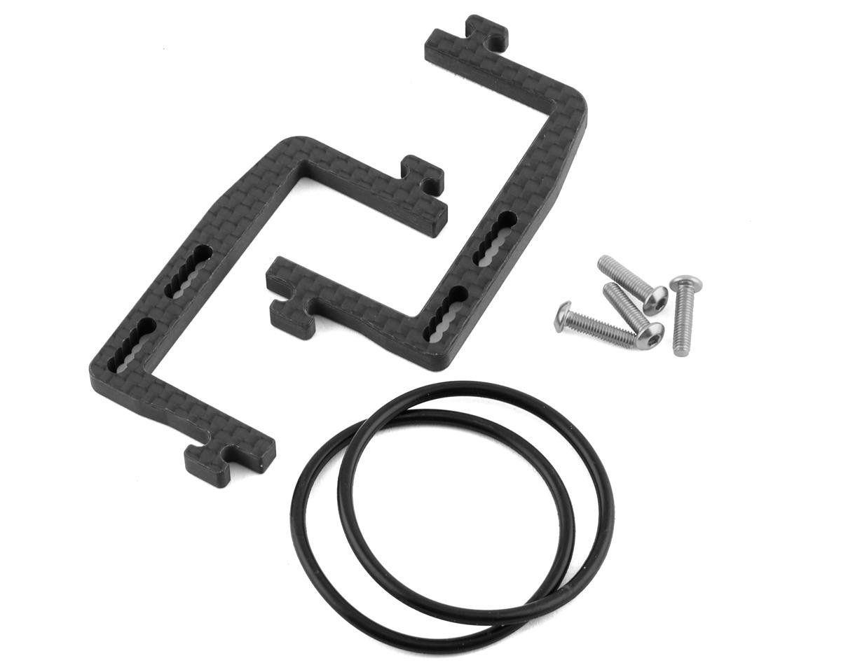 #00098 Vision Racing Carbon Fiber Battery Hold Down Set (B6, T6, SC6, Schumacher Laydown)