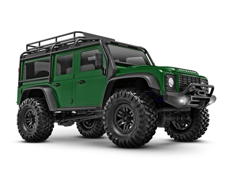 #97054-1-GRN Traxxas TRX-4M 1/18 Electric Rock Crawler w/Land Rover Defender Body (Green) w/TQ 2.4GHz Radio