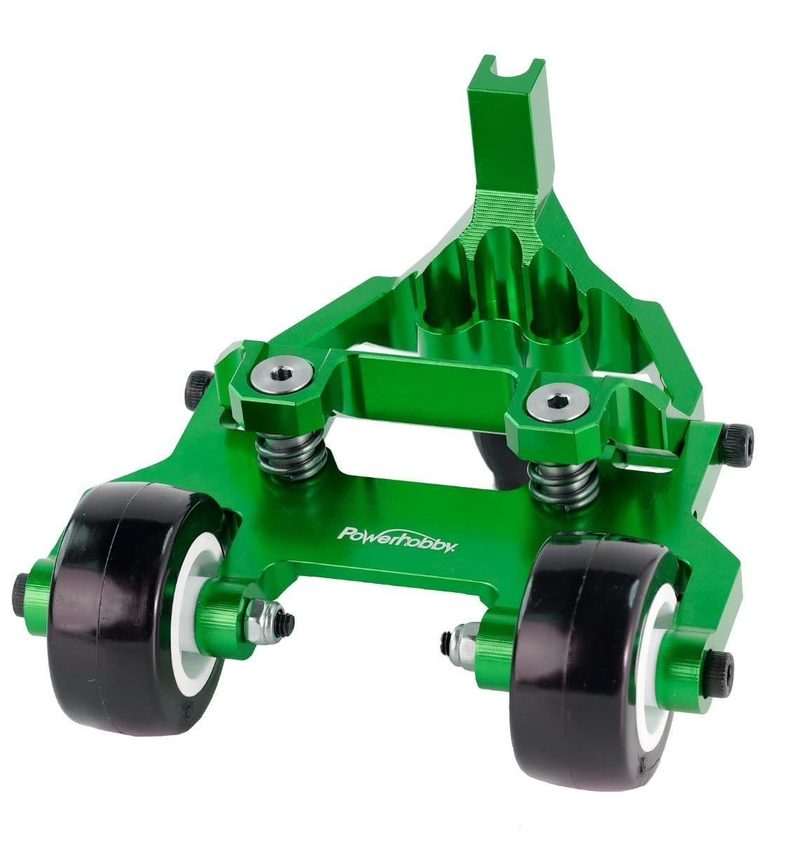 #PHMAXX01-GREEN  Power Hobby Traxxas Maxx Aluminum Wheelie Bar (Green)