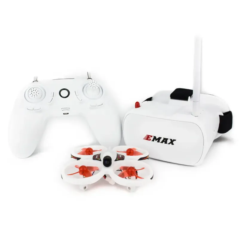 #0110001095  EMAX USA EZ Pilot Beginner Indoor Racing Drone - With Controller &amp; Goggle RTF