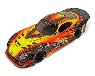 Bittydesign VPR 1/10 Pro No Prep Street Eliminator Drag Racing Body (Clear) #BDDG-VPR