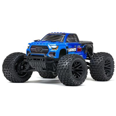 #ARA4102V4T2 Arrma Granite 4X2 BOOST 1/10 Electric RTR Monster Truck (Blue) w/SLT2 2.4GHz Radio