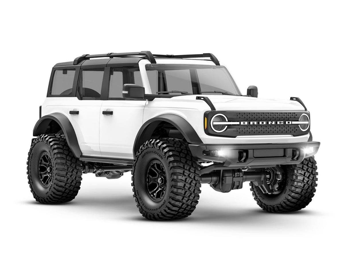#97074-1-WHT Traxxas TRX-4M 1/18 Electric Rock Crawler w/Ford Bronco Body (White) w/TQ 2.4GHz Radio