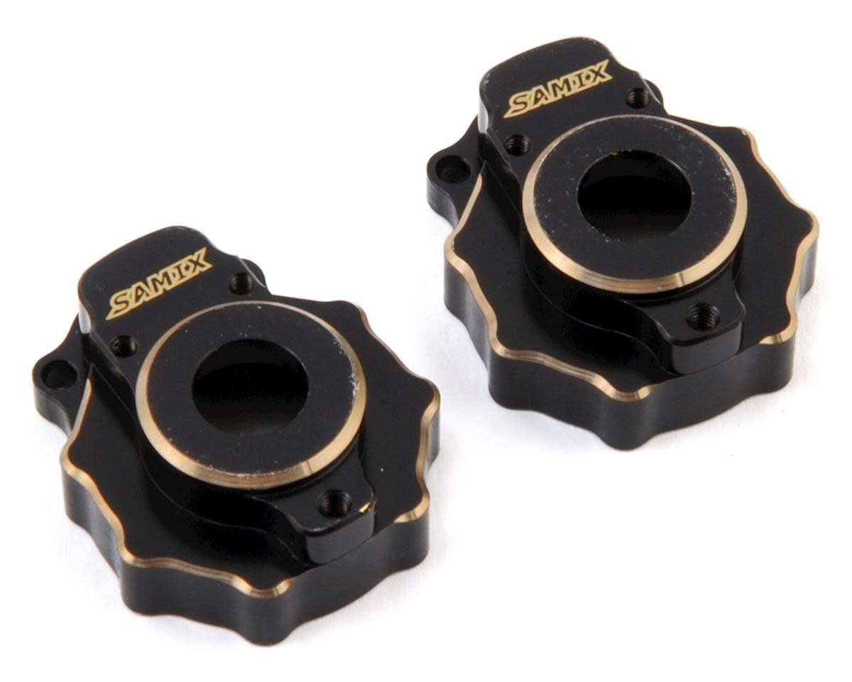 Samix Traxxas TRX-4 Brass Portal Knuckle Cover #SAMTRX4-4013