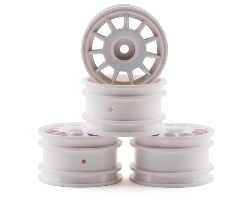 #51394 Tamiya M-Chassis 11 Spoke Racing Wheels (White) (4)