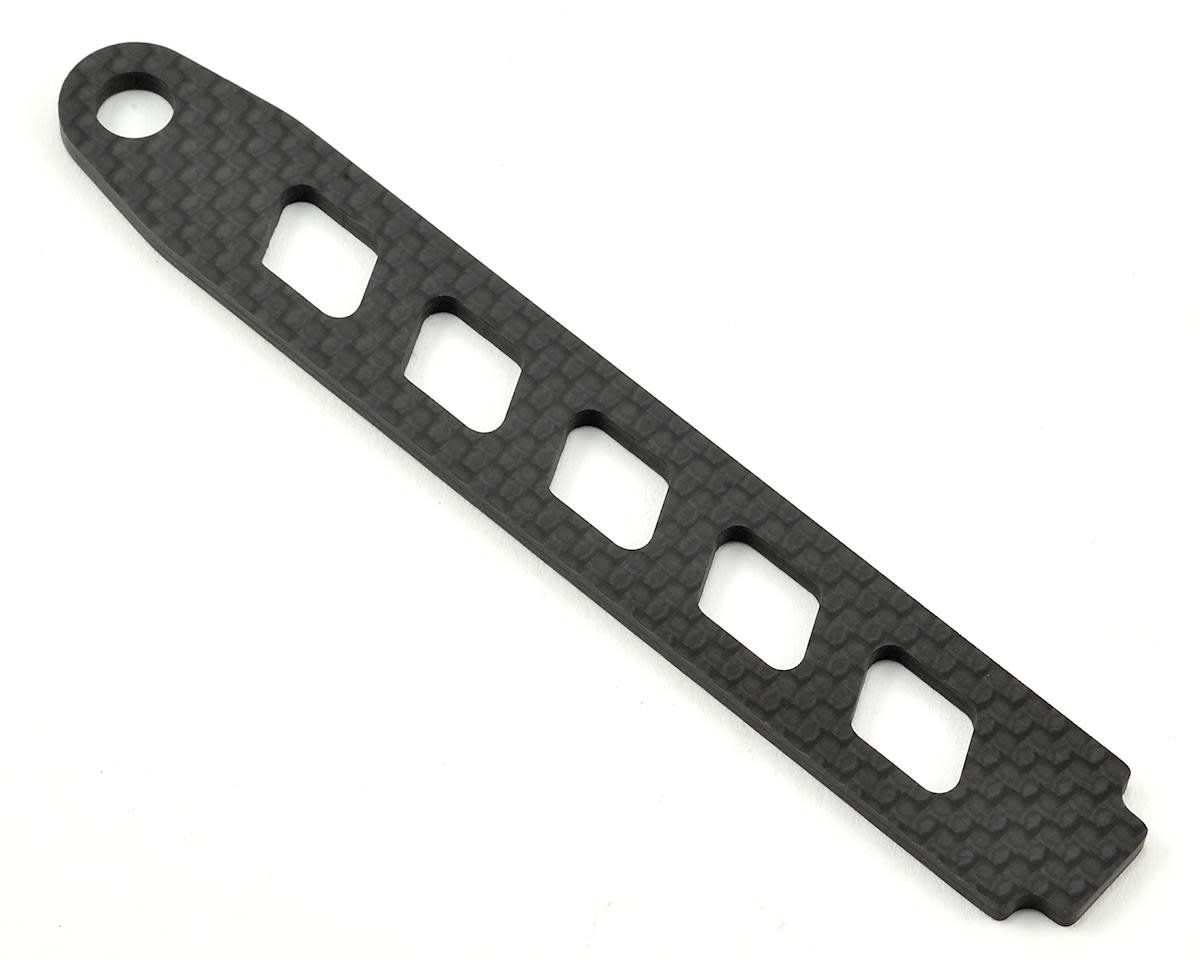 Tekno RC EB410/ET410 Carbon Fiber Battery Strap #TKR6503C