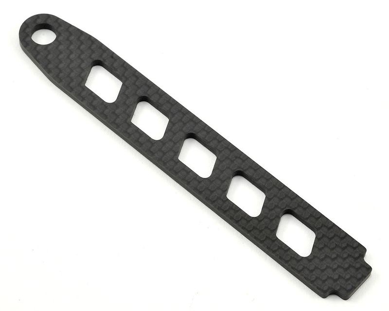 Tekno RC EB410/ET410 Carbon Fiber Battery Strap #TKR6503C