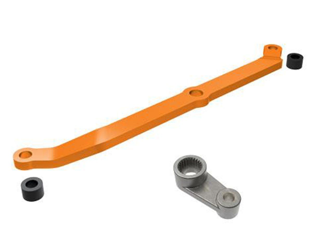 Traxxas TRX-4M Aluminum Steering Link (Orange) #9748-ORNG