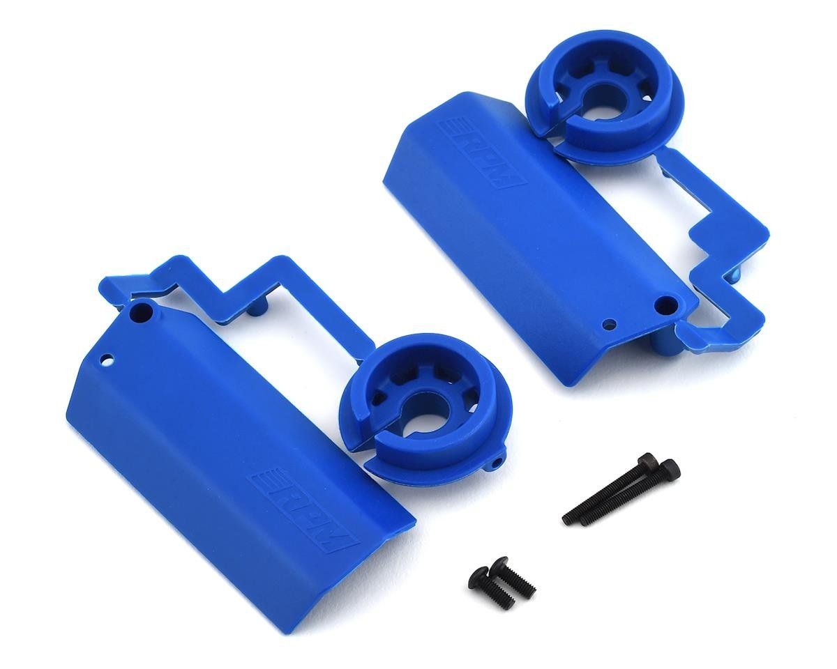 RPM Blue Shock Shaft Guards for Traxxas X-Maxx #80435
