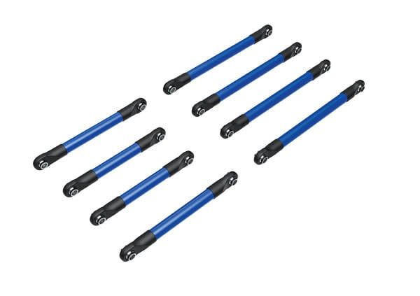 #9749-BLUE  Traxxas TRX-4M Aluminum Suspension Link Set (Blue) (8)