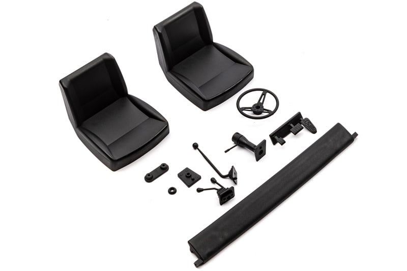 #AXI230037 Axial SCX10 III Early Bronco Interior Details