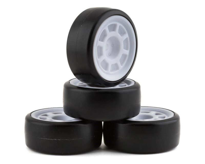 #31900  Team Associated Hoonicorn Pre-Mounted Drift Wheels &amp; Tires (4)