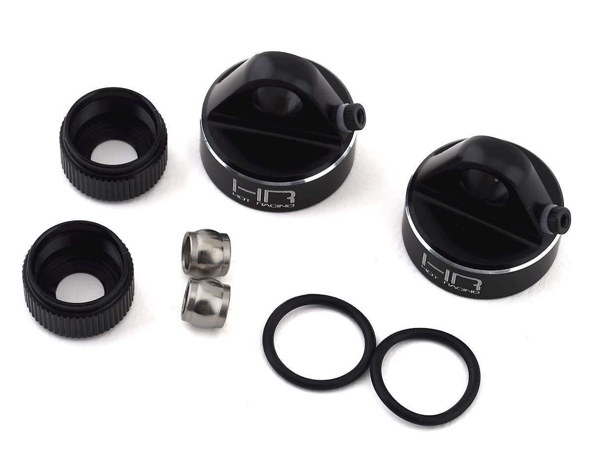 #AON156AX01 Hot Racing Arrma Limitless Aluminum Bleeder Shock Caps (2)
