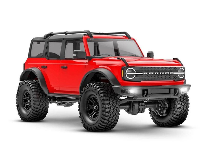#97074-1-RED Traxxas TRX-4M 1/18 Electric Rock Crawler w/Ford Bronco Body (Red) w/TQ 2.4GHz Radio