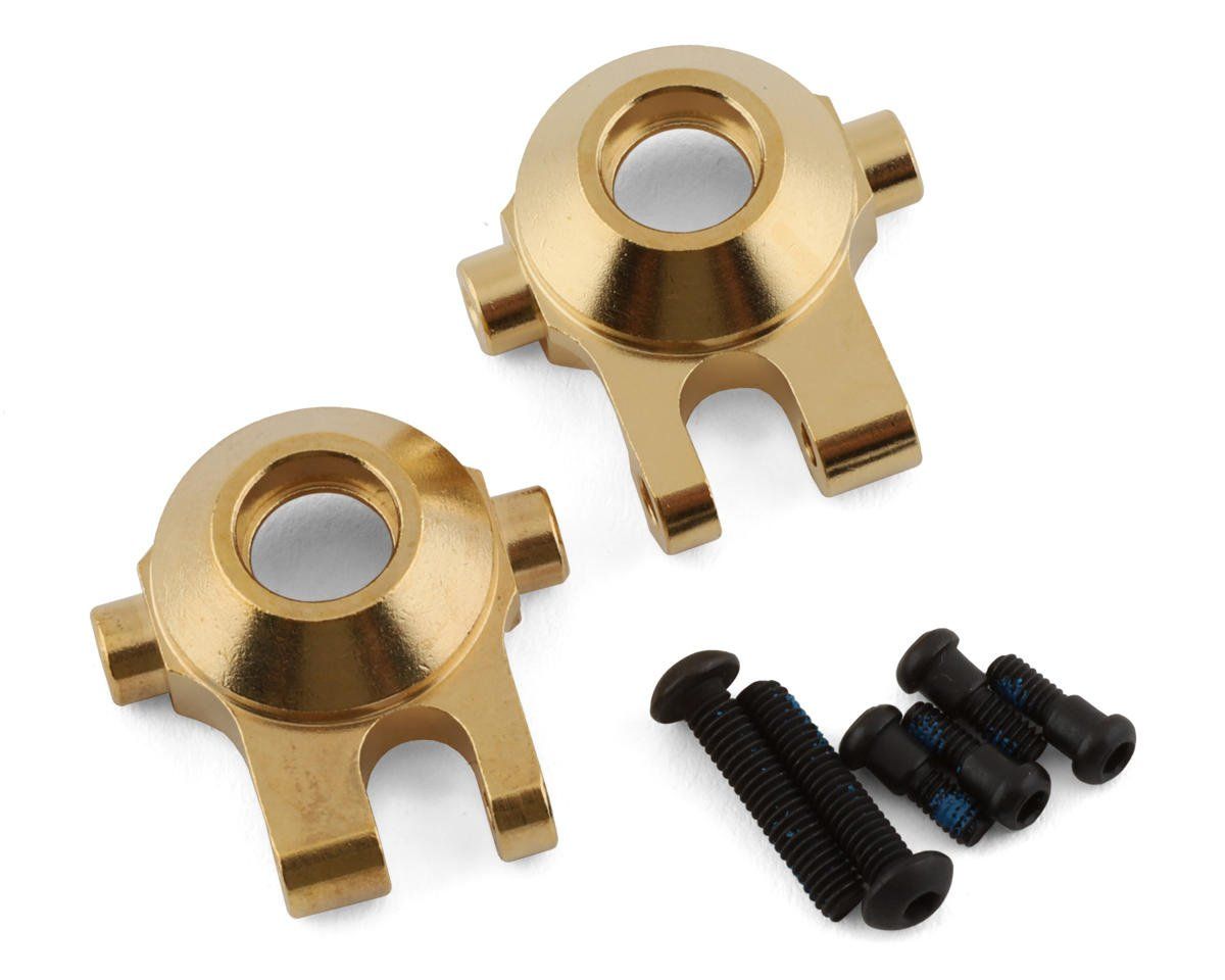 #9737 Traxxas TRX-4M Brass Steering Blocks (2) (7g)