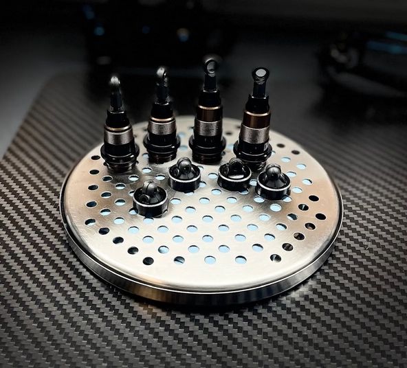 Klinik RC Stainless Steel Shock/Diff Drain Tray #KRC-TRAY