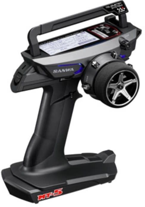 #101A32661A  Sanwa/Airtronics MT-5 FH5 4-Channel 2.4GHz Radio System w/RX-493i Receiver