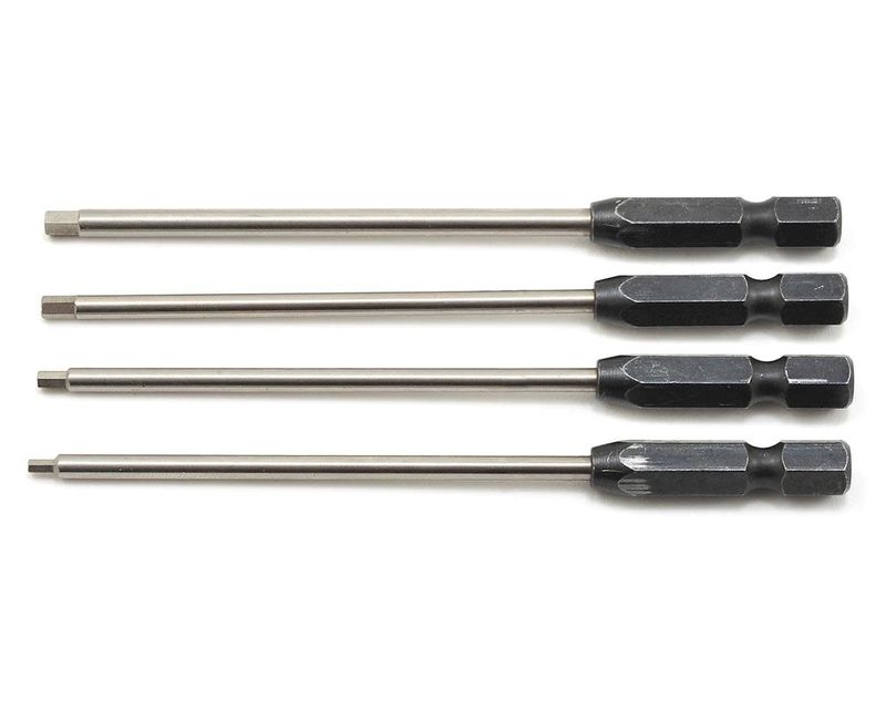 #PTK-8243 ProTek RC "TruTorque" Metric 1/4" Power Drill Tip Set (4) (1.5, 2.0, 2.5, 3.0mm)