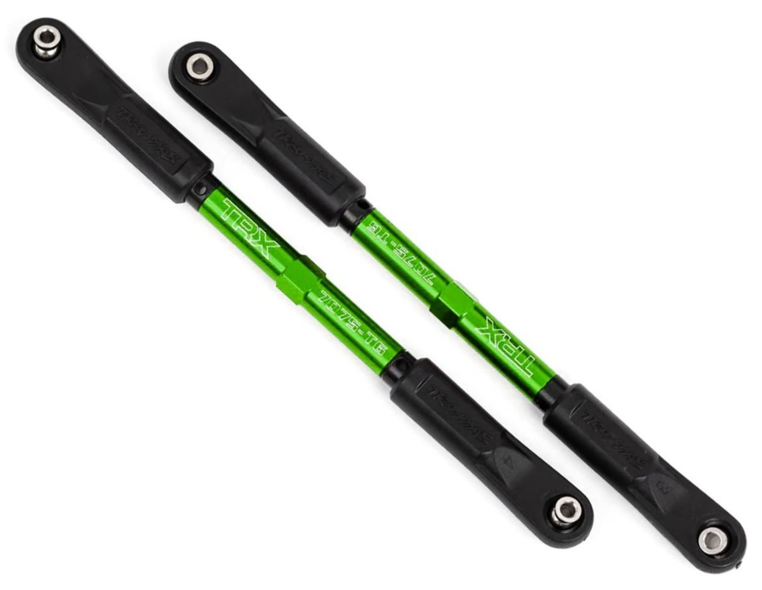 Traxxas Sledge Aluminum Rear Camber Link Tubes (Green) (2) #9548G