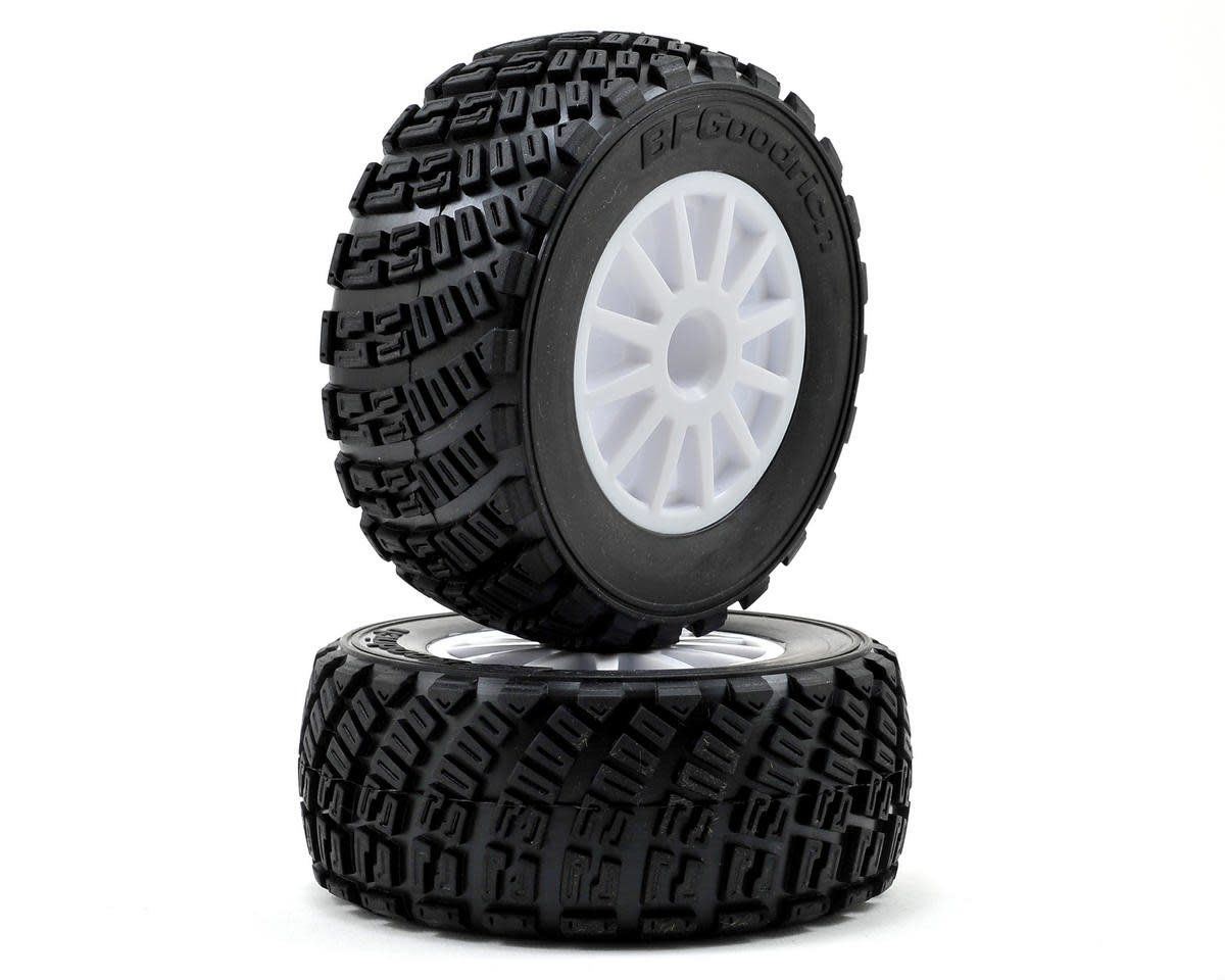 #7473 Traxxas BFGoodrich Rally Tire w/Rally Wheel (2) (White) (Standard)