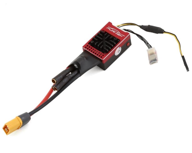 Furitek Lizard Ten 60A Brushed/Brushless 1/10 ESC Combo w/Bluetooth Module #FUR-2177