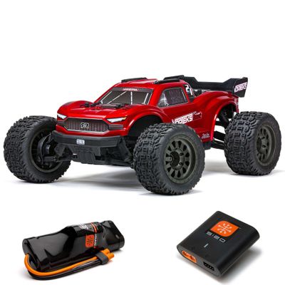 #ARA4105SV4T1 Arrma Vorteks 4X2 BOOST 1/10 Electric RTR Stadium Truck (Red) w/SLT2 2.4GHz Radio, Battery &amp; Charger #ARA4105SV4T1