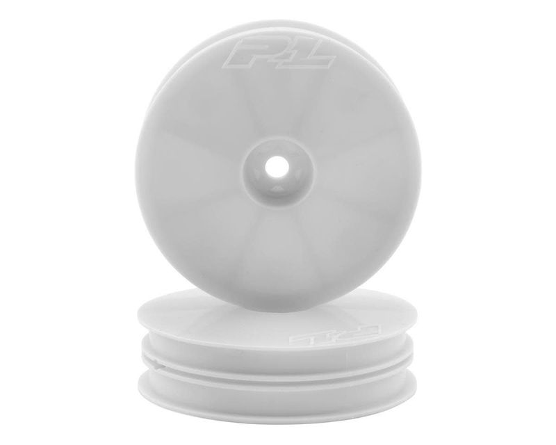 Pro-Line Narrow Velocity 2.2" Front Carpet Wheels (2) (B6/RB6) (White) #2778-04